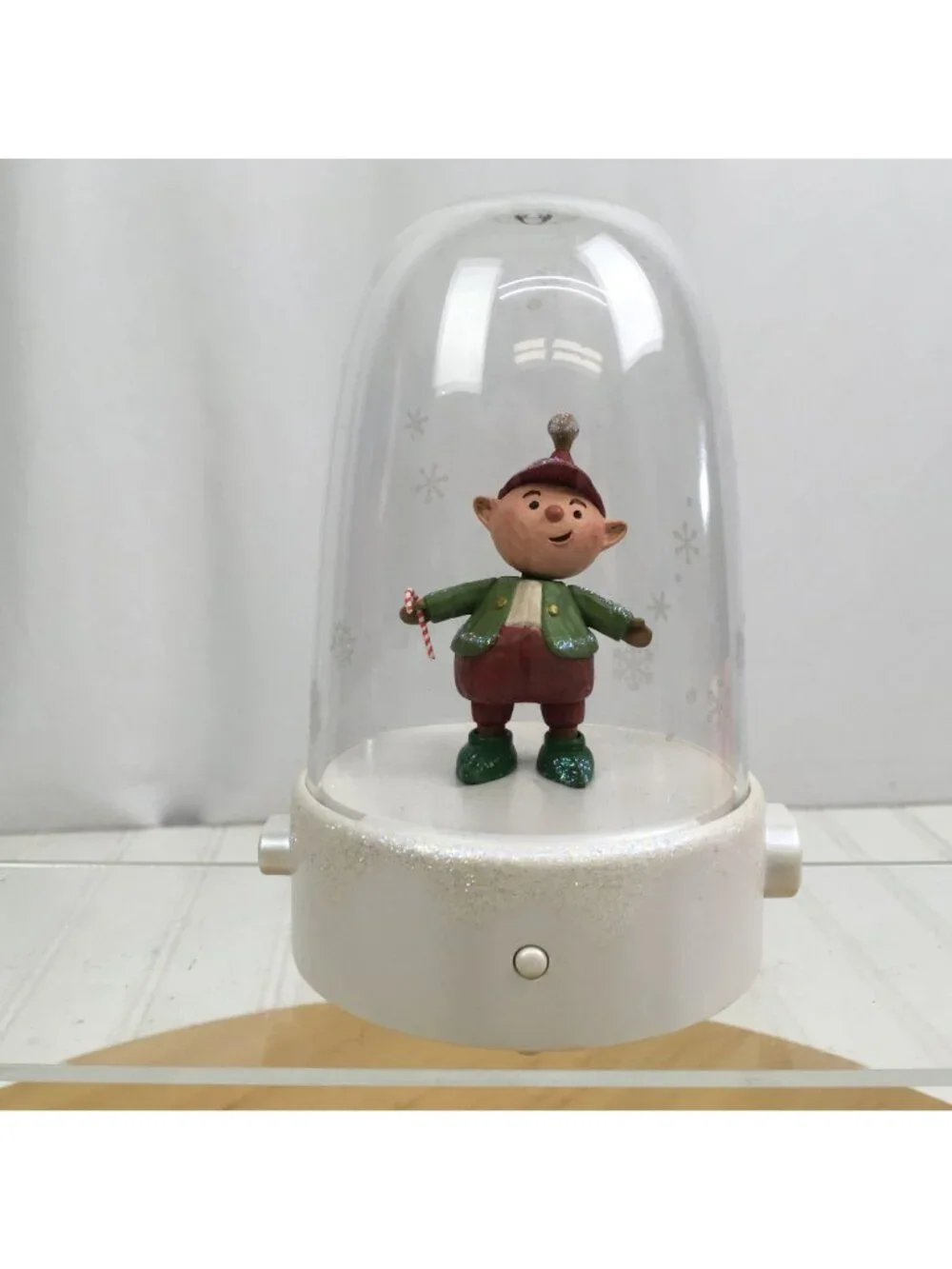 Hallmark Happy Tappers Dancing Musical Figurines Set of 4 2008 Elf Santa Snowman